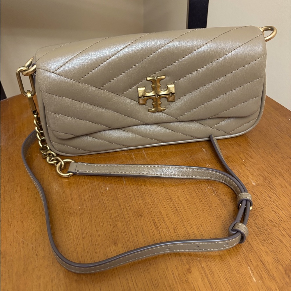 Tory Burch Kira Chevron Small Flap Handbag